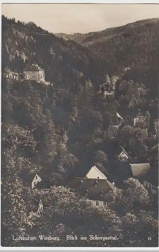 (105047) Foto AK Wirsberg, Blick ins Schorgasttal, 1930