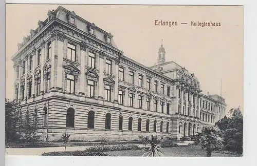 (104642) AK Erlangen, Kollegienhaus, um 1910