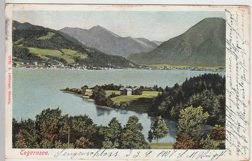 (104322) AK Tegernsee, 1907