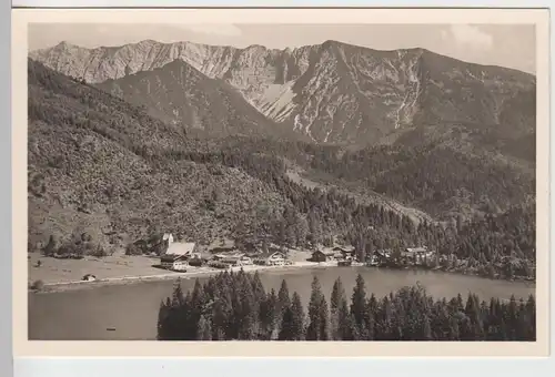 (104279) Foto AK Spitzingsee mit Sonnwendjoch, 1953