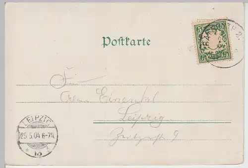 (104065) AK Bayreuth, Eremitage, 1904