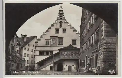 (101832) Foto AK Lindau im Bodensee, Rathaus, vor 1945