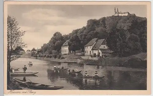 (101502) AK Hausen (Bad Staffelstein), Ansicht mit Kloster Banz, vor 1945