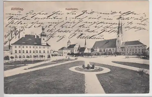 (101437) AK Altötting, Kapellplatz 1911