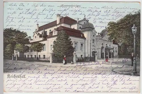 (101397) AK Bad Reichenhall, Konversationshaus 1902