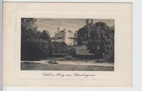 (101093) AK Schloss Berg, Starnberger See 1911