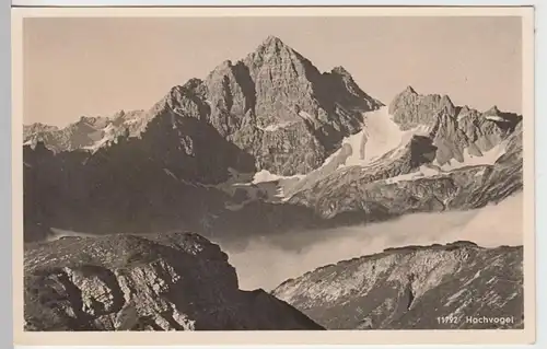 (101003) Foto AK Hochvogel, Allgäuer Alpen, vor 1945