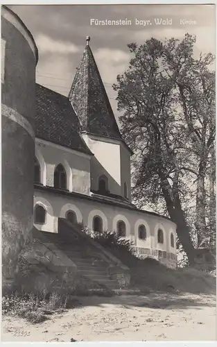 (100539) Foto AK Fürstenstein, Bayerischer Wald, Pfarrkirche Mariä Himmelfahrt