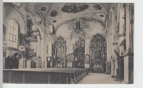 (97647) AK Kirche, unbekannt, Inneres, Verlag Schwabmünchen, vor 1945