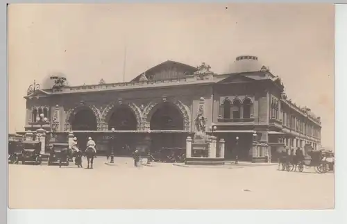 (84352) Foto AK Prunkv. Gebäude, Bahnhof?, Offiziere?, Kolonie? v. 1945