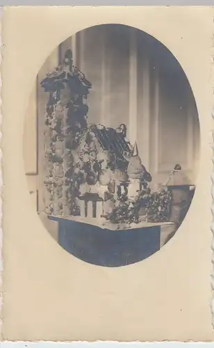 (39207) Foto AK Pfefferkuchenhaus mit Turm 1910/20er