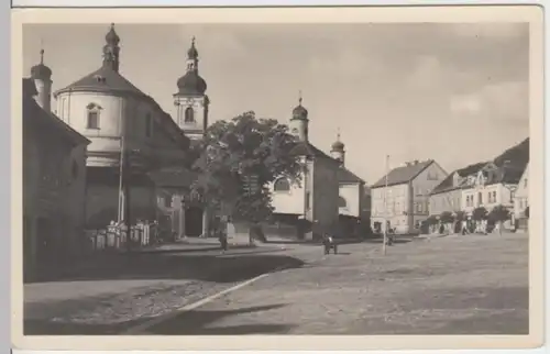 (2904) AK Ortschaft unbekannt, Kloster? vor 1945, gelaufen ab München 1964
