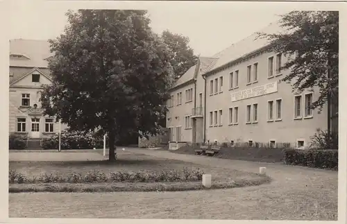 (107937) Foto AK Gebäude mit Karl Marx Spruch, DDR, Fotograf Rabenau, Sachsen 19