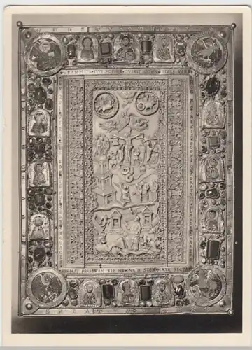 (8545) Foto AK Bamberg, Domschatz, Perikopenbuch, vor 1945