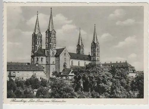 (81015) AK Bamberg, Dom, vor 1945