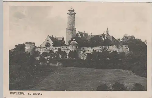 (79356) AK Bamberg, Altenburg 1928