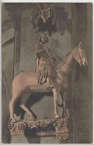 (70492) AK Bamberg, Reisterstatue im Dom, 1910