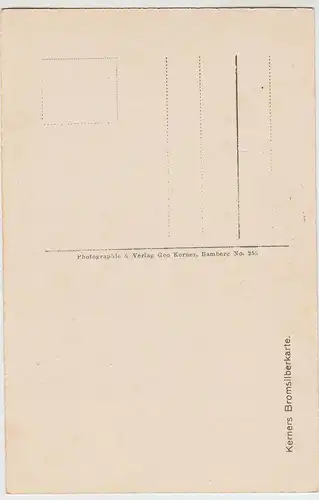 (61729) Foto AK Bamberg, Rathaus vor 1945