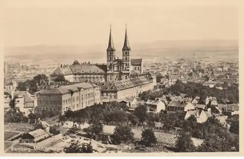 (1372) Foto AK Bamberg, Kloster Michaelsberg 1920er