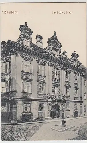 (110697) AK Bamberg, Prell'sches Haus 1910er