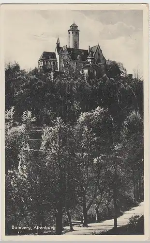 (108998) AK Bamberg, Altenburg 1935