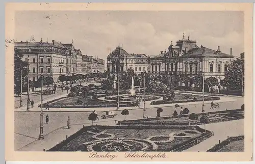 (107232) AK Bamberg, Schönleinsplatz 1931
