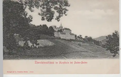 (72541) AK Murgthal bei Baden-Baden, Ebersteinschloss, bis 1905