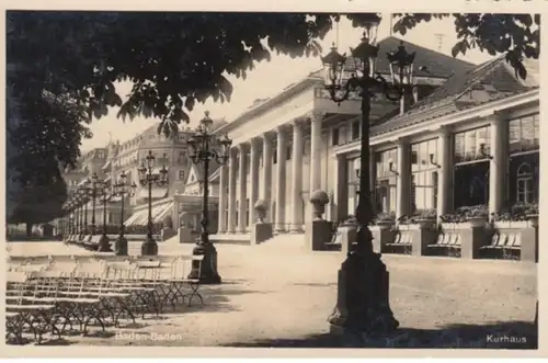 (572) Foto AK Baden-Baden, Kurhaus 1930er