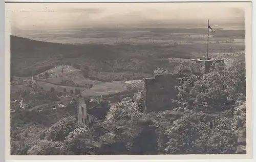 (43564) Foto AK Baden-Baden, Schloss Hohenbaden 1926