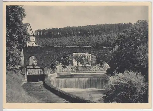 (9933) AK Dillweißenstein, Steinerne Brücke, vor 1945