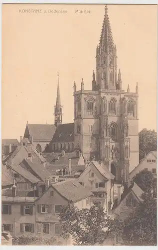 (99053) AK Konstanz, Münster, vor 1945