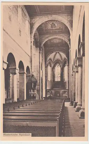 (98969) AK Alpirsbach, Klosterkirche Inneres, vor 1945