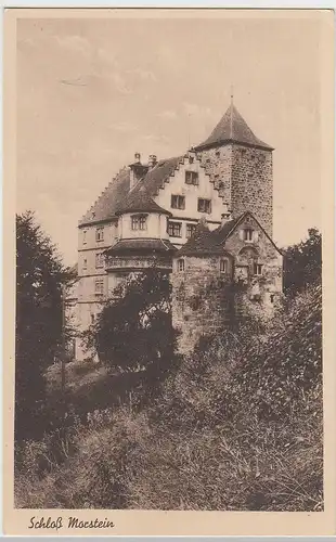 (98922) AK Schloss Morstein, vor 1945