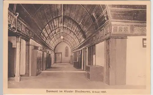 (98090) AK Blaubeuren, Dorment im Kloster, vor 1945