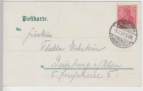 (97916) AK Gruss aus Bad Peterstal, Partie an der Sophienquelle, vor 1905