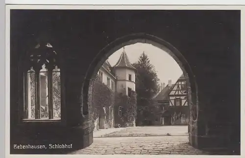 (97455) Foto AK Kloster Bebenhausen, Schlosshof, vor 1945