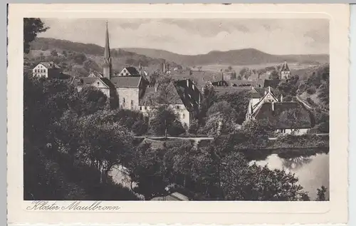 (97414) AK Kloster Maulbronn mit Ortsansicht, vor 1945