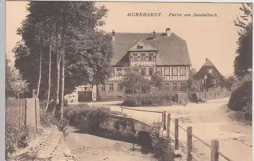 (97383) AK Murrhardt, Partie am Dendelbach, vor 1945