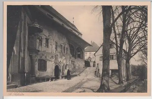 (97375) AK Schwäbisch Gmünd, St. Salvator, Felsenkapellen, vor 1945