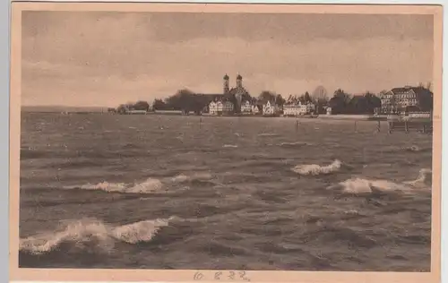 (97353) AK Friedrichshafen, Bodensee, Blick zur Schlosskirche 1922