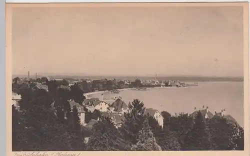 (97349) AK Friedrichshafen, Bodensee, Panorama, vor 1945