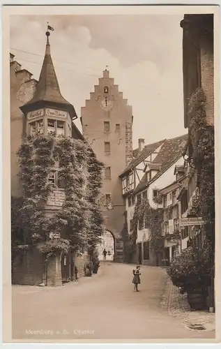 (96034) Foto AK Meersburg, Bodensee, Gasthof zum Bären 1935