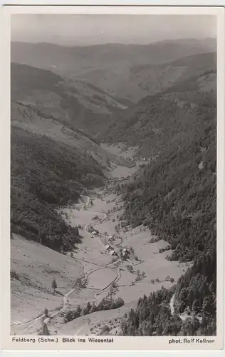 (96018) Foto AK Feldberg, Schwarzwald, Wiesental, vor 1945