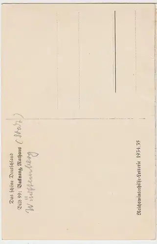 (95814) AK Backnang, Rathaus, 1934