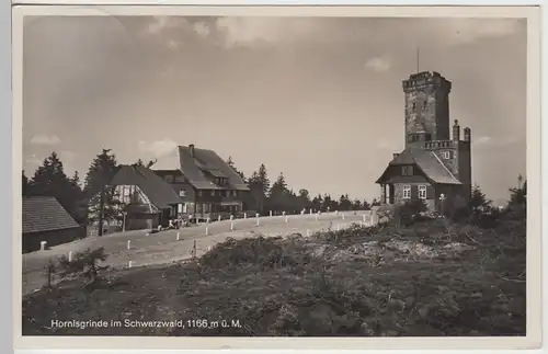 (95742) Foto AK Hornisgrinde im Schwarzwald, 1933