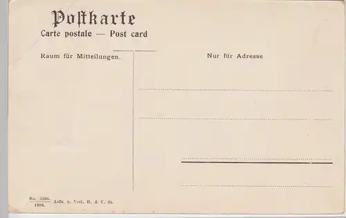 (95731) AK Gruss aus dem württembergischen Schwarzwald, 1906