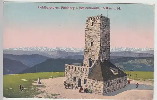 (95724) AK Feldberg i. Schwarzwald, Feldbergturm, vor 1945