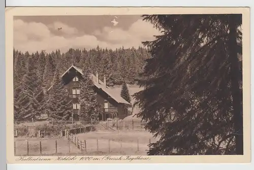 (95607) AK Kaltenbronn, Hohloh, Jagdhaus, vor 1945