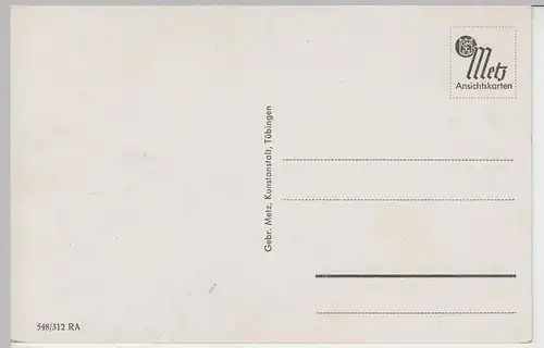 (95585) AK Reutlingen, Mehrbildkarte, vor 1945