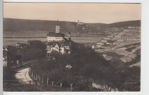 (95544) AK Gundelsheim a.N., Blick a. Schloss Hornegg u. Guttenberg, vor 1945